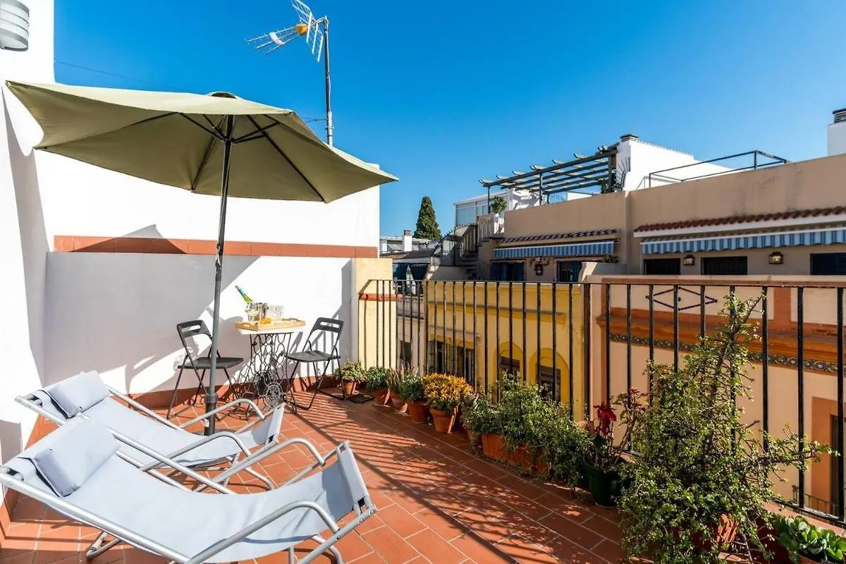 Apartamento Deluxe Terrace. Alameda Sevilla Apartmán